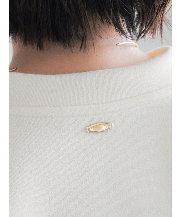 Te chichi ダンボールジョーゼットスウェット オフホワイト