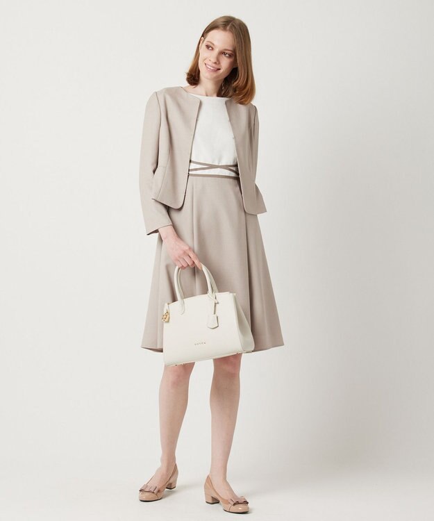 TOCCA 【消臭・洗える】SUMMER LUCE ジャケット ベージュ系