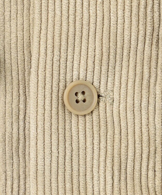 UNFILO MENS 【男女兼用】リラックス コーデュロイ ブルゾン ベージュ