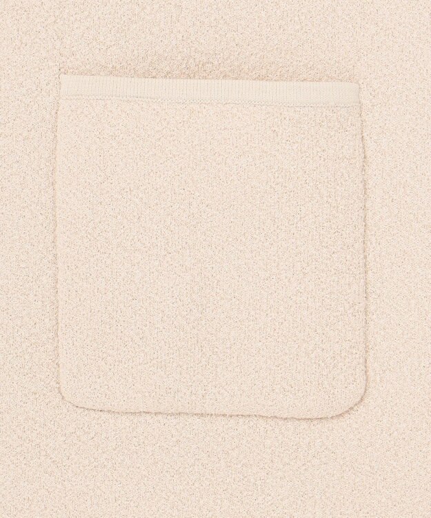 自由区 【カタログ掲載】ループボンディングニット ベスト ベージュ