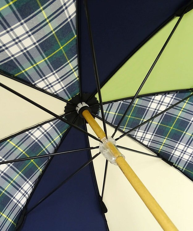 +RING 【プラスリング】【数量限定】レディース向け 晴雨兼用傘（長ショート） MLT T1181 マルチカラー