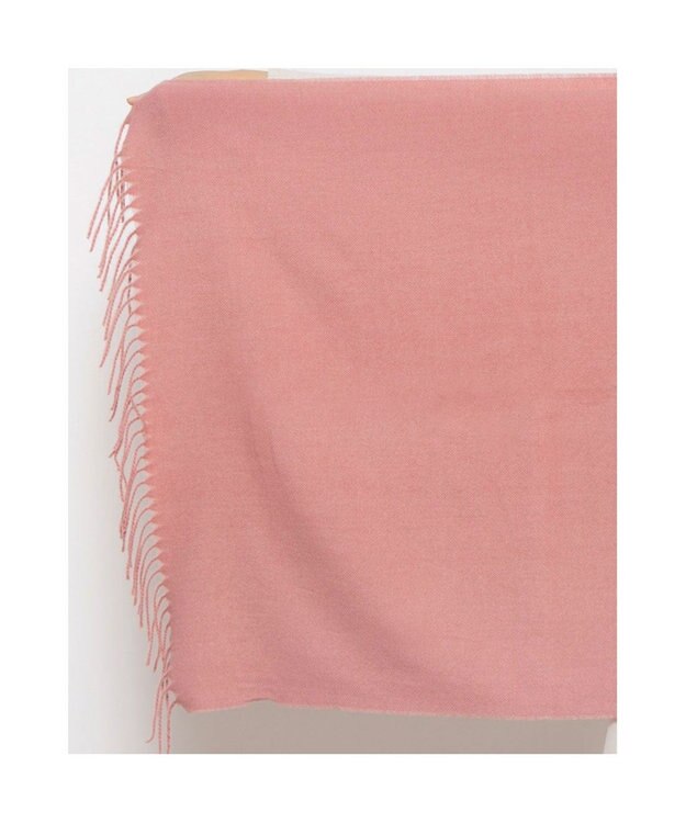 UNBILLION カシュネ cache nez / ツイル無地ストール ピンク