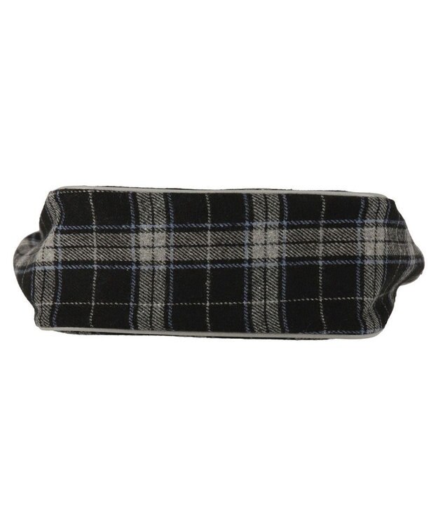 ROOTOTE 1344【フェルト生地】LT.スクエア.ドットチェック-A 01：ブラック