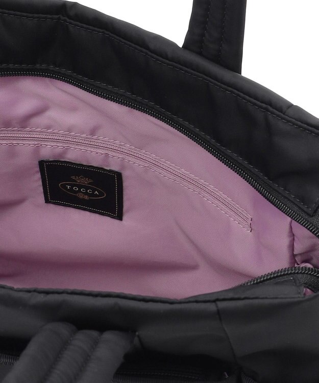 TOCCA 【WEB＆一部店舗限定・環境にやさしい素材】【A4サイズ対応】TRAVERSA MOTHERS TOTE マザーズバッグ ブラック系
