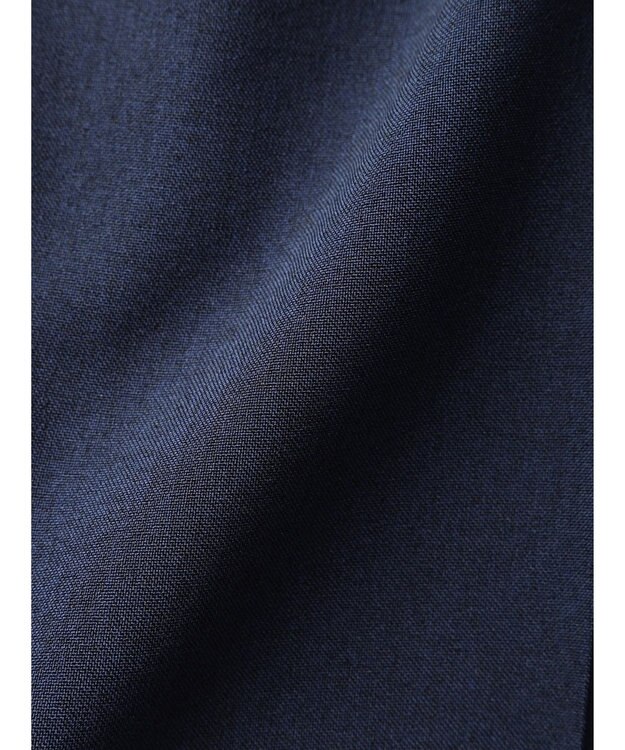 Green Parks 接触冷感　きれいシルエットパンツ（テーパード） Dark Navy