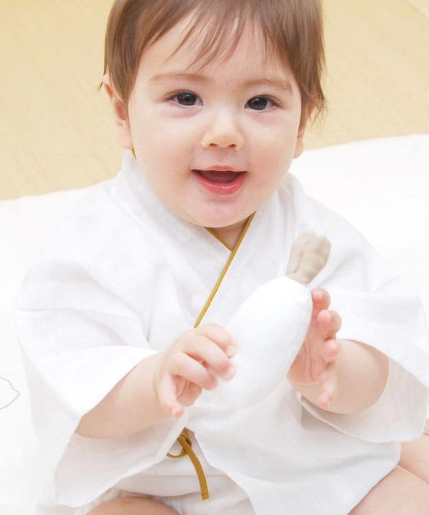 京和晒綿紗 【BABY】新生児ギフトセット マスタードバイアス