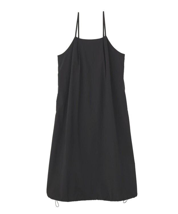 Green Parks 撥水加工キャミワンピース Black