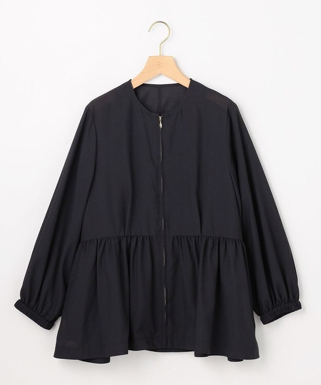 組曲 【先行予約・WEB限定】ソマルティーボイル ペプラムブルゾン ブラック系