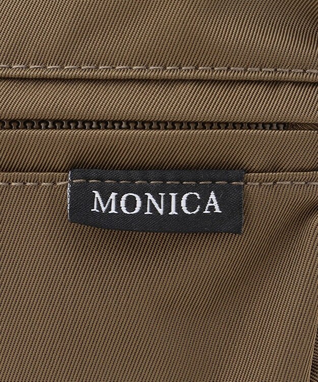 LA BAGAGERIE 【MONICA】サイドジップショルダーバッグ カーキ