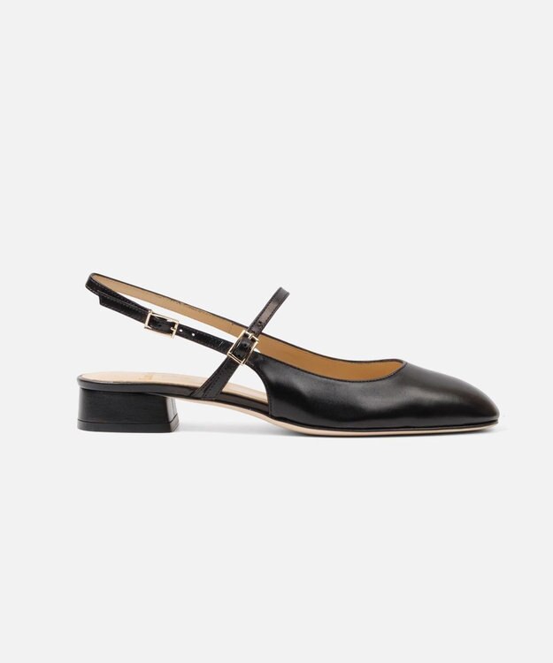 BONTRE 【LucaGrossi/ルカグロッシ】ラウンドトゥストラップシューズ/CH980-XS ブラック