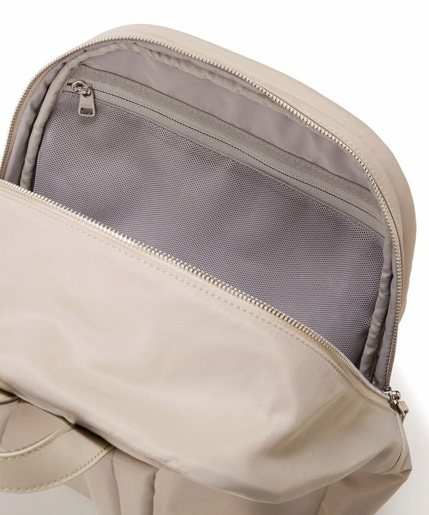 TOPKAPI 【Breath TOPKAPI】防水ナイロン レザーコンビ PC対応 リュック バックパック ペールベージュ