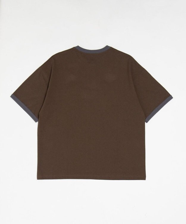 WEGO 【機能T/ユニセックス着用ITEM/MLサイズ展開】接触冷感グラフィックヘンリーBIG　T（SS） ブラウン