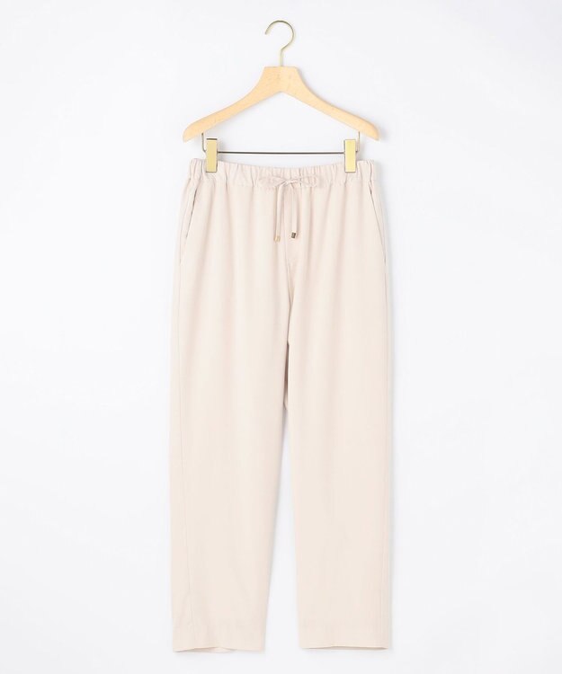 組曲 【先行予約】スムースクロス テーパードパンツ アイボリー系