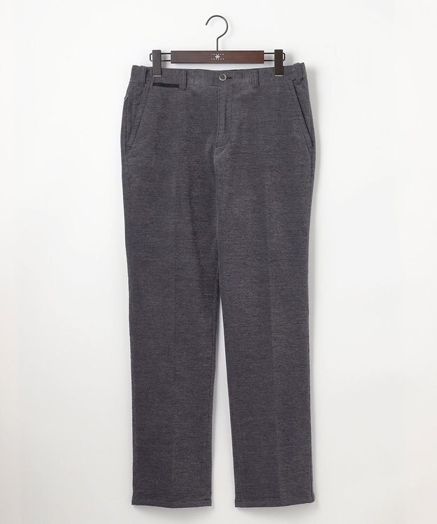 JOSEPH ABBOUD 【キングサイズ・ウエストも伸びる！/ストレッチ/暖かい/オーガニック】オーガニックカルゼストレッチ パンツ グレー系