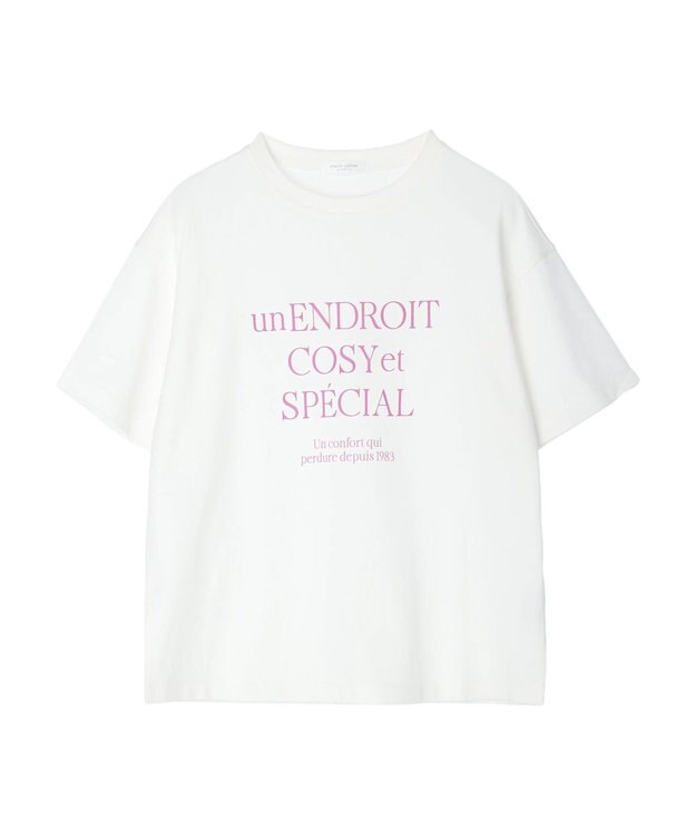 Green Parks ガーリーロゴボックスＴシャツ Rose