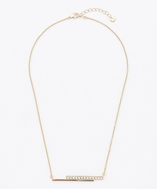 自由区 プレシオサダブルバーネックレス ゴールド