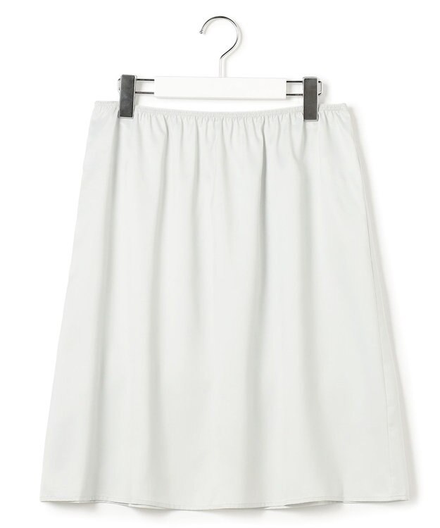 23区 【先行予約】Ericaキャラコ  ペイズリープリント シャツワンピース サックス系