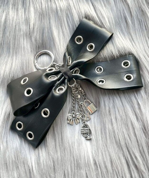 WEGO BIGリボンキーホルダー 柄2