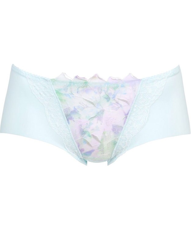 Wing ショーツ　【スキマフィットブラ】　KB2363とペア　裾はフリーカッティング　はきこみ丈あさめ　ウイング／ワコール　KF2963 ターコイズ