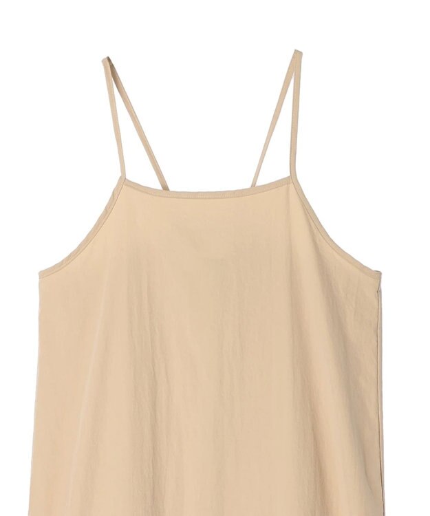 earth music&ecology ティアードキャミワンピース Beige