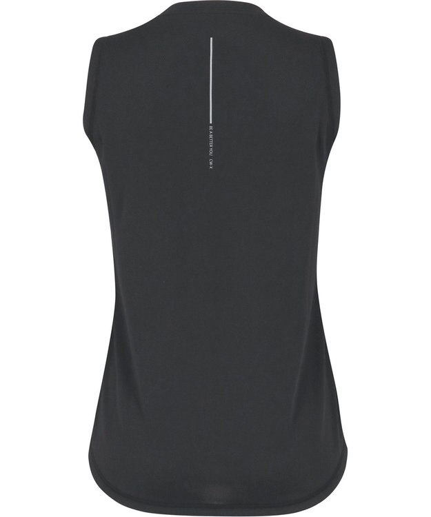 CW-X 【WOMEN】 CW-X トップス 【薄軽ランニングシャツ】 ノースリーブ タンクトップ Ｕネック 吸汗速乾性(本体) レディース DLY150 /ワコール ブラック