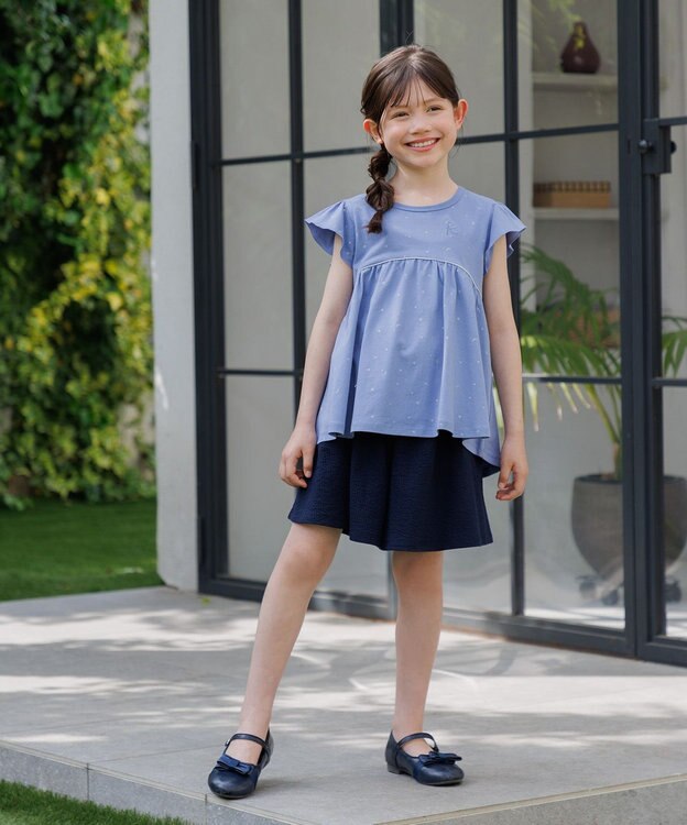 組曲 KIDS 【UVカット加工】【110-140㎝】アマノガワ チュニック ヨゾラ