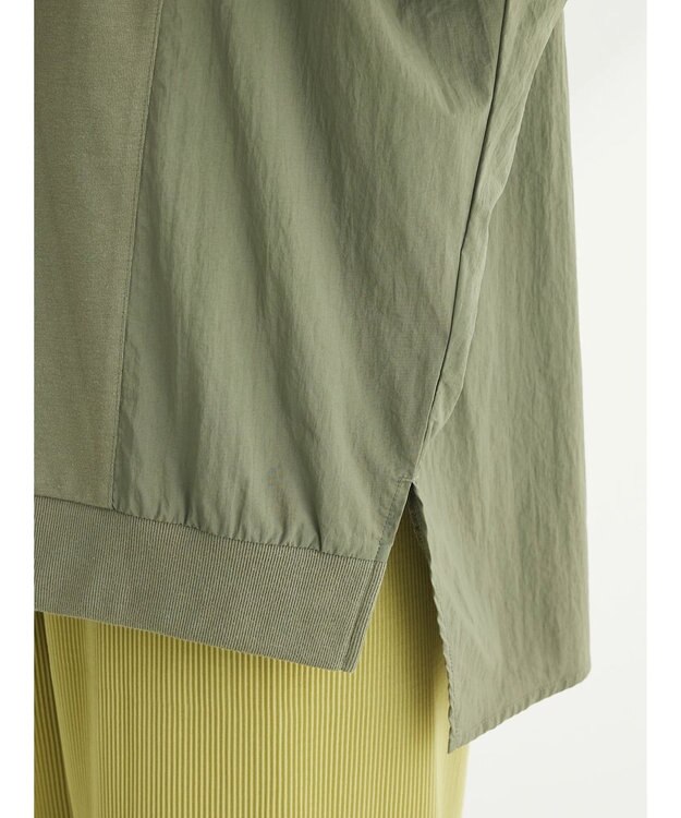 Green Parks ナイロンドッキングカットチュニック Khaki