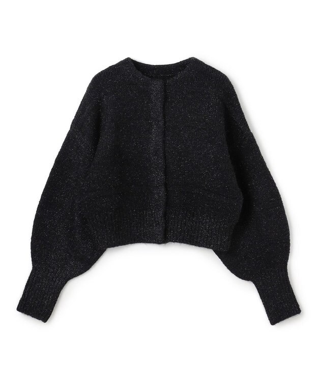 uncrave フィラメントモヘアニット 2WAYカーディガン ブラック
