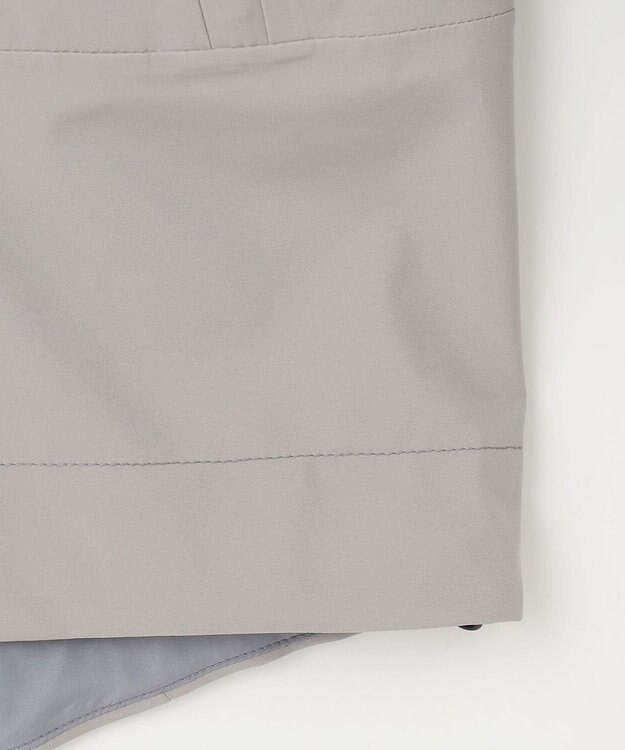 JOSEPH ABBOUD MOUNTAIN 【ECO撥水/耐水性/透湿防水素材/ストレッチ/軽量】ボイルドポリエステル3レイヤー マウンテンパーカー ライトグレー系