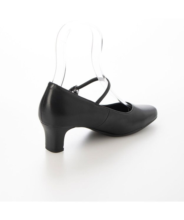 ing <ing>【3E】スクエアトゥパンプス ブラック