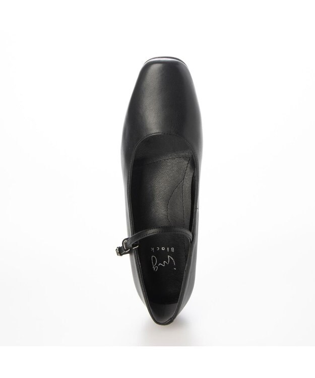 ing <ing>【3E】スクエアトゥパンプス ブラック