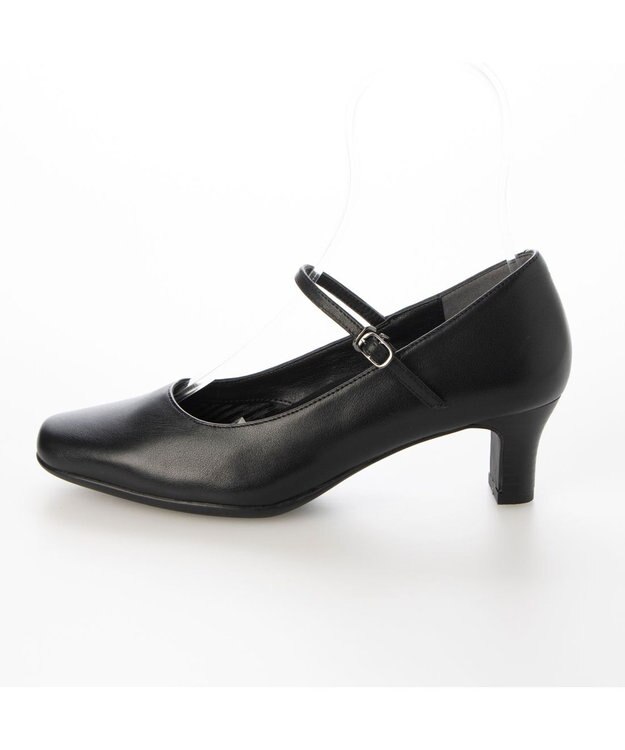 ing <ing>【3E】スクエアトゥパンプス ブラック