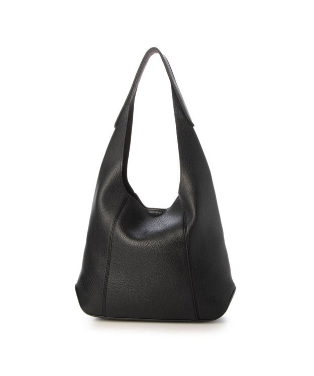 UNBILLION カシュカシュ cachecache / 厚手合皮ホーボーバッグ ブラック