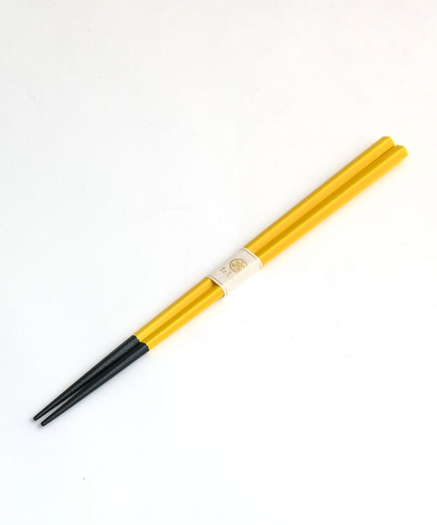 たち吉 【たち吉】かさね色箸・箸置セット移菊〈箸2膳・箸置2個〉 イエロー