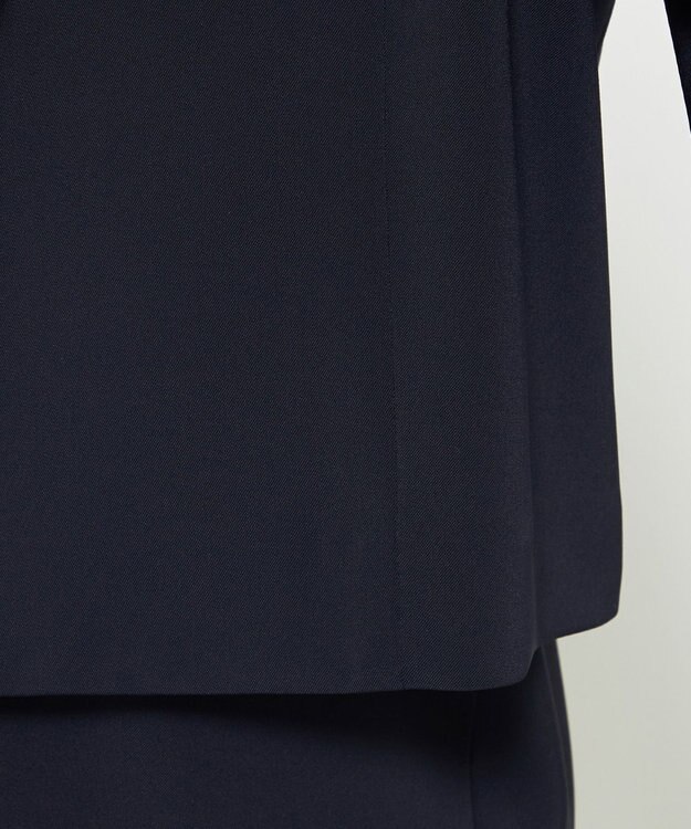 uncrave クールタッチツイル ショートジャケット ダークネイビー