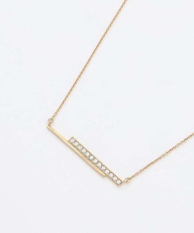 自由区 プレシオサダブルバーネックレス ゴールド