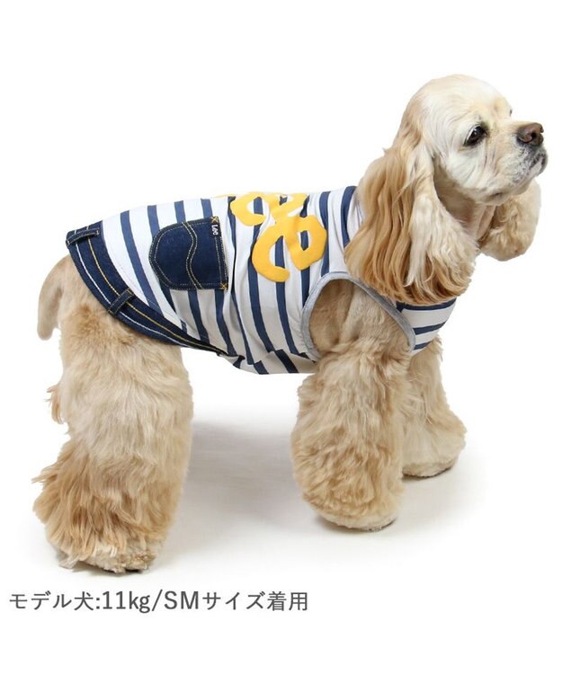 PET PARADISE  Ｌｅｅ エコメイド タンクトップ 《ボーダー柄》 中型犬 大型犬 ボーダー柄