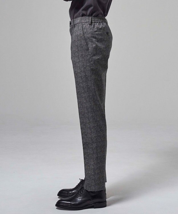 JOSEPH HOMME 新色【セットアップ対応 / 後ろウエストゴム仕様】クールドッツストレッチ　テーパードパンツ / CITY EASY ＜新色＞グレー系