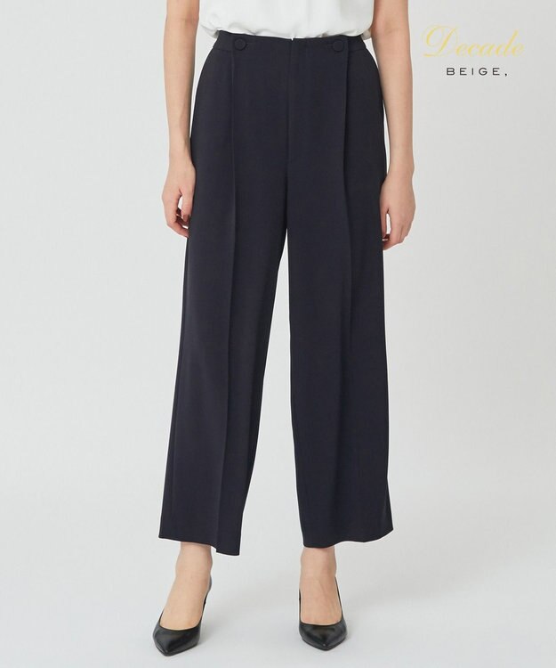 BEIGE， CINDY / ワイドパンツ Navy