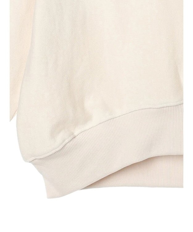 AMERICAN HOLIC ネップ裏毛ロゴスウェット Oatmeal