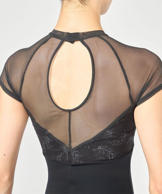 Chacott ハイネックレオタード ブラック