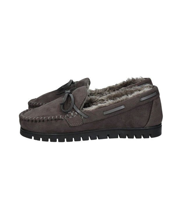 Bridget Birkin 【Bridget Birkin】カジュアルモカシンシューズ ダークグレースウェード