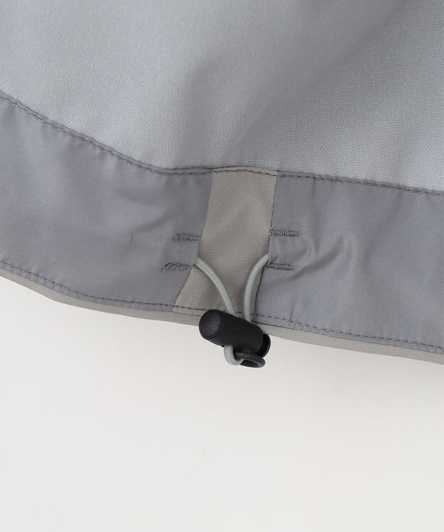 JOSEPH ABBOUD MOUNTAIN 【ECO撥水/耐水性/透湿防水素材/ストレッチ/軽量】ボイルドポリエステル3レイヤー マウンテンパーカー ライトグレー系