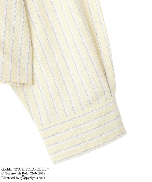 Green Parks GREENWICH POLO CLUB(TM)クロップドシャツ Yellow