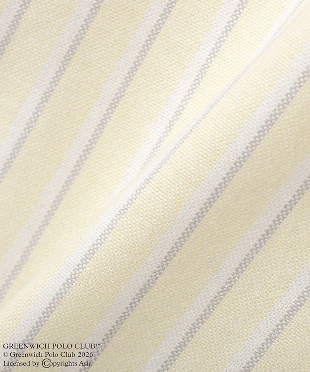 Green Parks GREENWICH POLO CLUB(TM)クロップドシャツ Yellow