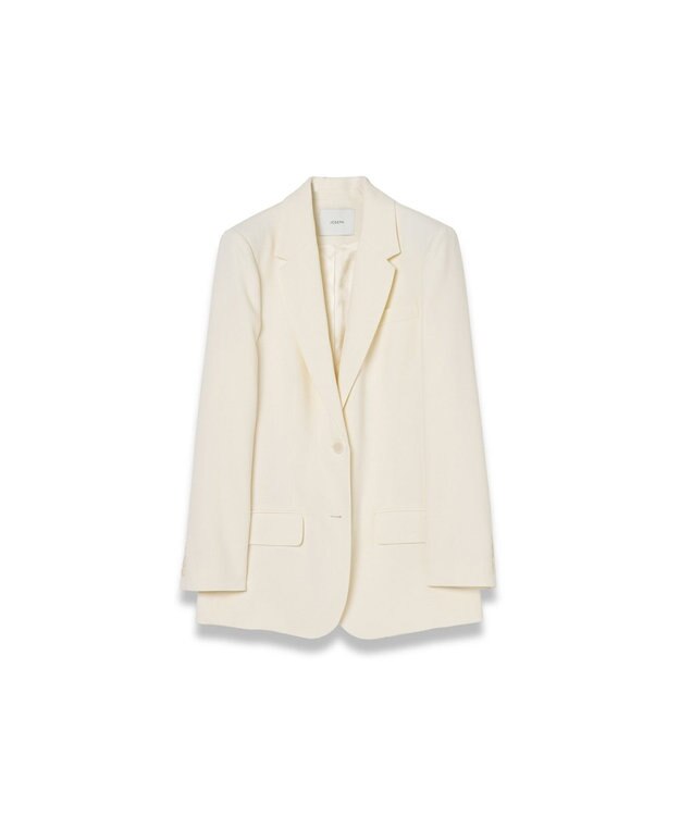 JOSEPH 【FOUNDATIONS】コンフォートキャディー　シングルブレストジャケット Ivory