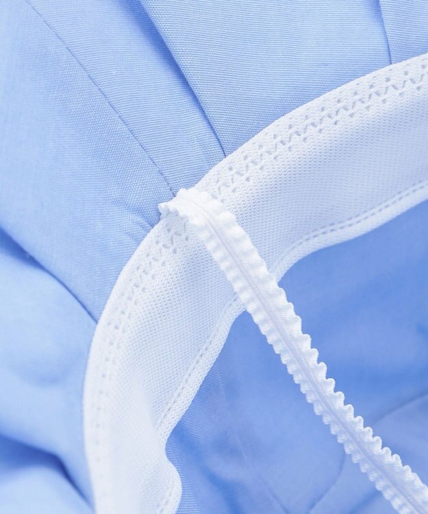 組曲 KIDS 【Mサイズ】レースコンビ サマーハット サックスブルー系