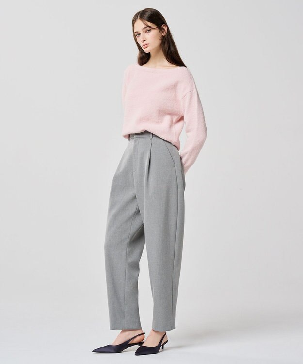 uncrave アルパカニット オフショルダー トップス（uncrave WHITE） ベビーピンク