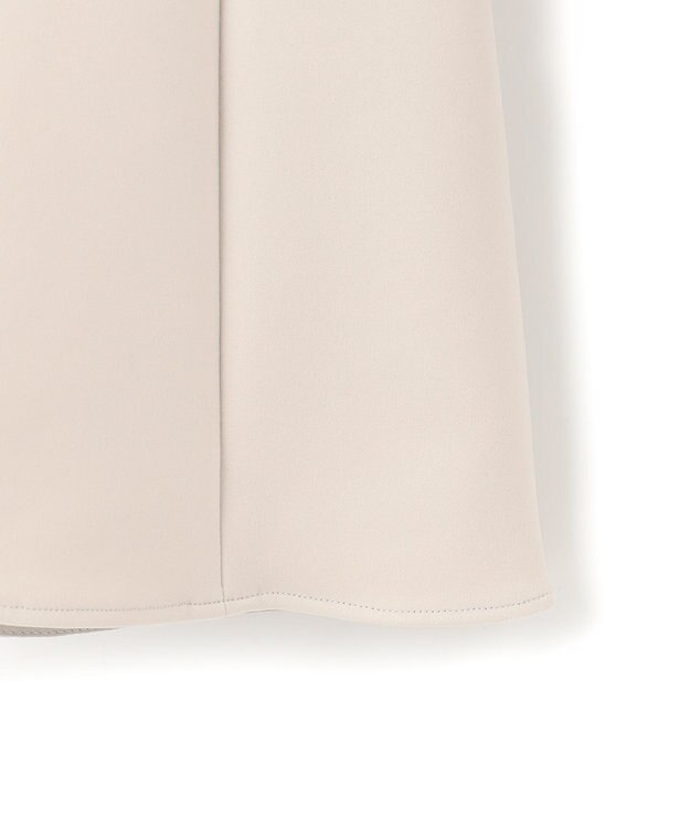 ICB L 【洗える】ミリオーネダンボールニット ペプラムブラウス トープ系