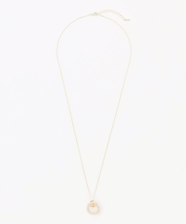 組曲 ビジューリング ネックレス ゴールド系